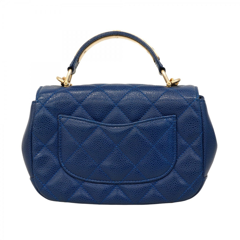 5pa0789-h】シャネル ハンドバッグ マトラッセ チェーンショルダー