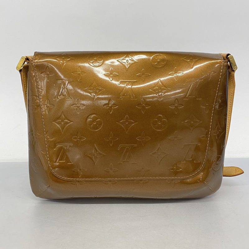 【5pa0865】ルイヴィトン ショルダーバッグ ヴェルニ トンプソンストリート M91124 ブロンズ【中古】レディース
