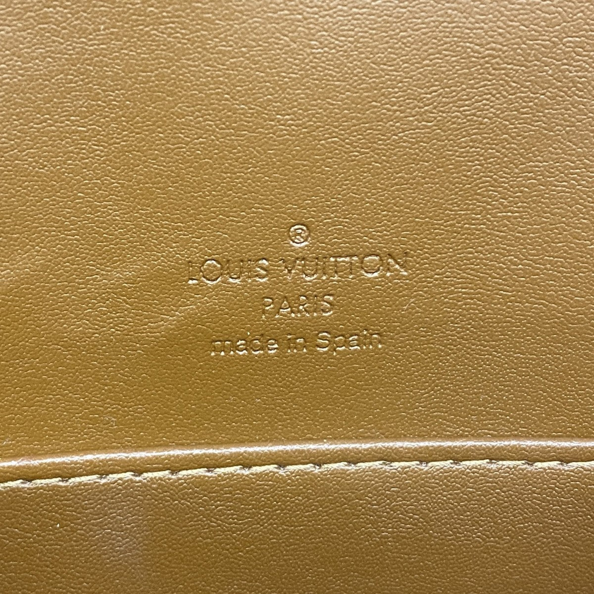 【5pa0865】ルイヴィトン ショルダーバッグ ヴェルニ トンプソンストリート M91124 ブロンズ【中古】レディース