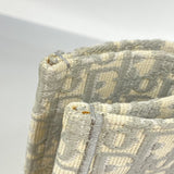 【5pa0882-h】クリスチャンディオール トートバッグ ブックトート キャンバス グレー【中古】レディース