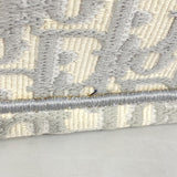 【5pa0882-h】クリスチャンディオール トートバッグ ブックトート キャンバス グレー【中古】レディース