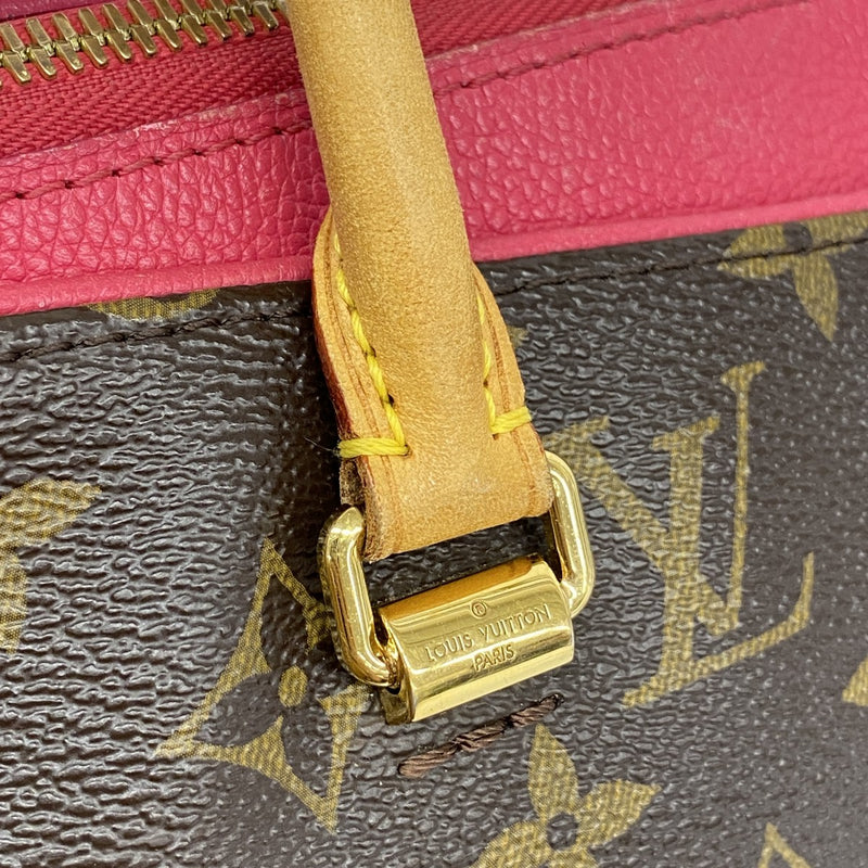 【5pa0884-h】ルイヴィトン ハンドバッグ モノグラム パラス M40466 ブラウン ダリア 2wayバッグ【中古】レディース