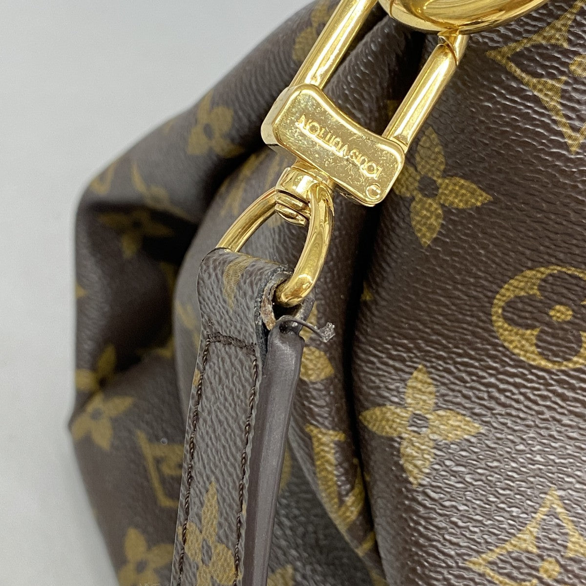 【5pa0884-h】ルイヴィトン ハンドバッグ モノグラム パラス M40466 ブラウン ダリア 2wayバッグ【中古】レディース