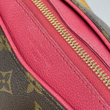 【5pa0884-h】ルイヴィトン ハンドバッグ モノグラム パラス M40466 ブラウン ダリア 2wayバッグ【中古】レディース