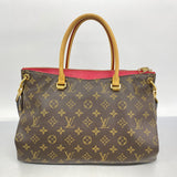 【5pa0884-h】ルイヴィトン ハンドバッグ モノグラム パラス M40466 ブラウン ダリア 2wayバッグ【中古】レディース