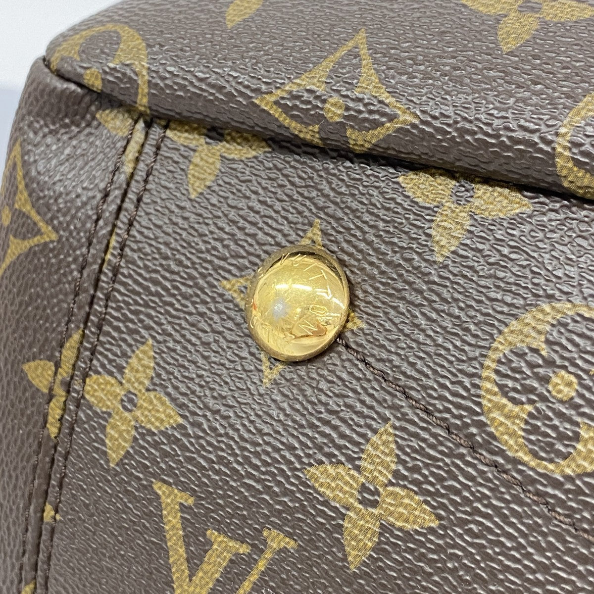 【5pa0884-h】ルイヴィトン ハンドバッグ モノグラム パラス M40466 ブラウン ダリア 2wayバッグ【中古】レディース