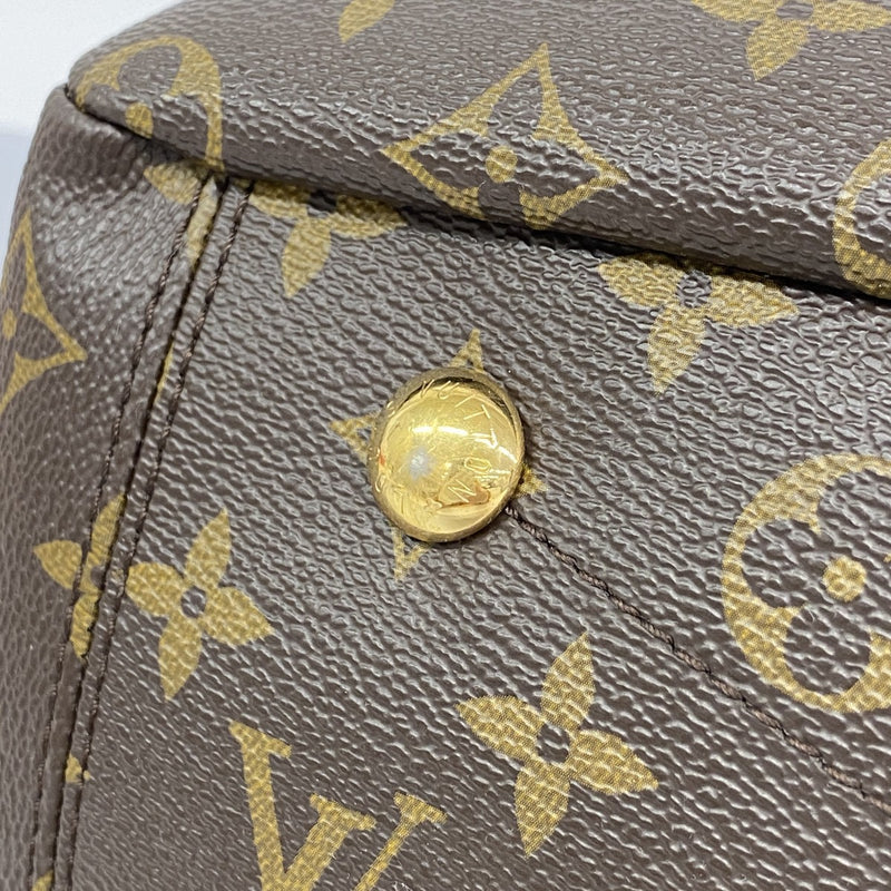 【5pa0884-h】ルイヴィトン ハンドバッグ モノグラム パラス M40466 ブラウン ダリア 2wayバッグ【中古】レディース