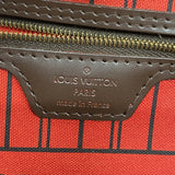 【5pa0885-h】ルイヴィトン トートバッグ ダミエ ネヴァーフルPM N41359 エベヌ【中古】レディース