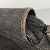 【5pa0887】グッチ ショルダーバッグ 28562 デニム ダークブラウン シルバー金具【中古】レディース