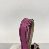 【5pa0888】グッチ ポーチ GGキャンバス 141809 キャンバス ブラウン ピンク シルバー金具【中古】レディース