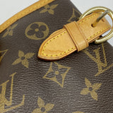 【5pa0889】ルイヴィトン トートバッグ モノグラム バティニョールオリゾンタル M51154 ブラウン【中古】レディース