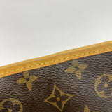 【5pa0889】ルイヴィトン トートバッグ モノグラム バティニョールオリゾンタル M51154 ブラウン【中古】レディース