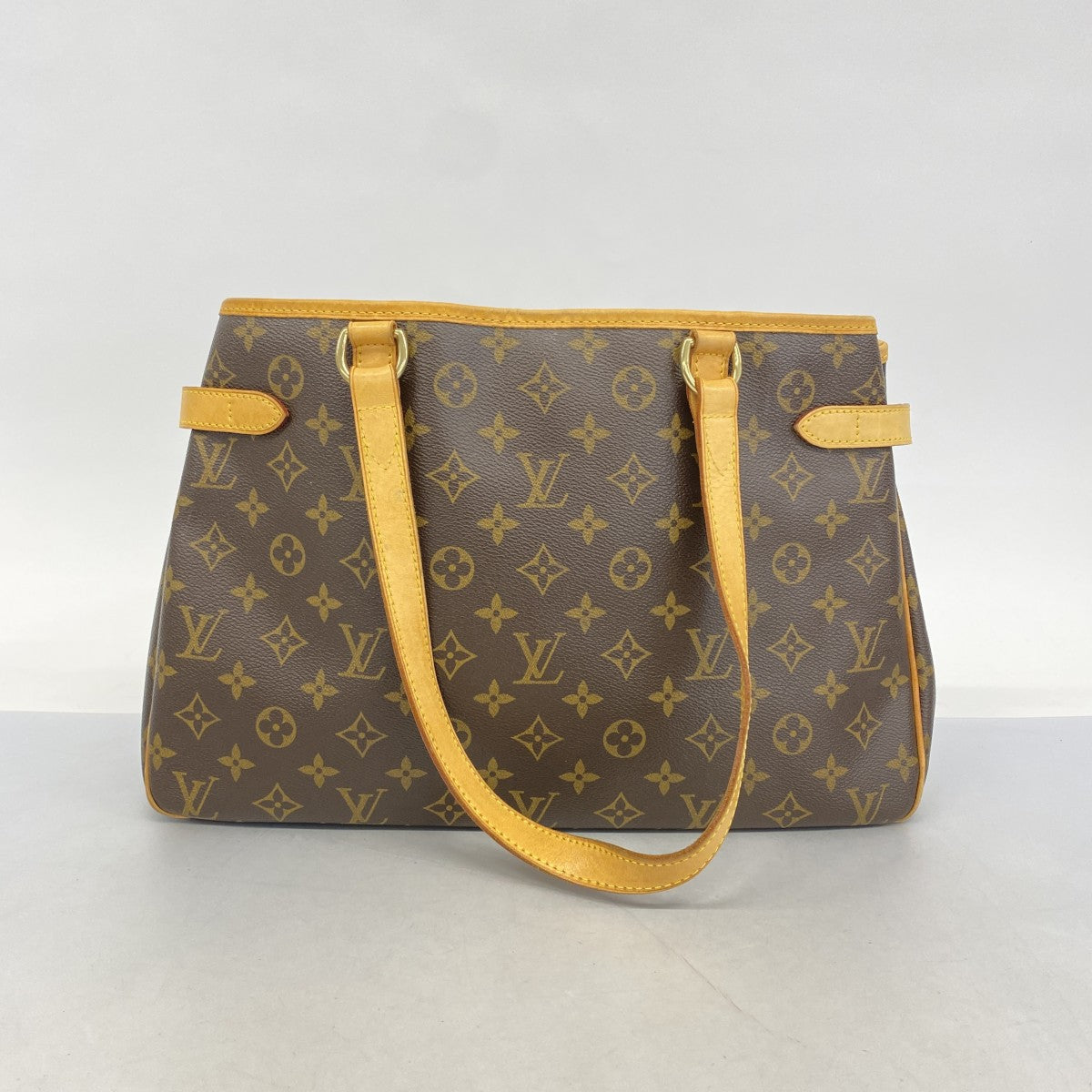 【5pa0889】ルイヴィトン トートバッグ モノグラム バティニョールオリゾンタル M51154 ブラウン【中古】レディース