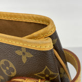 【5pa0889】ルイヴィトン トートバッグ モノグラム バティニョールオリゾンタル M51154 ブラウン【中古】レディース