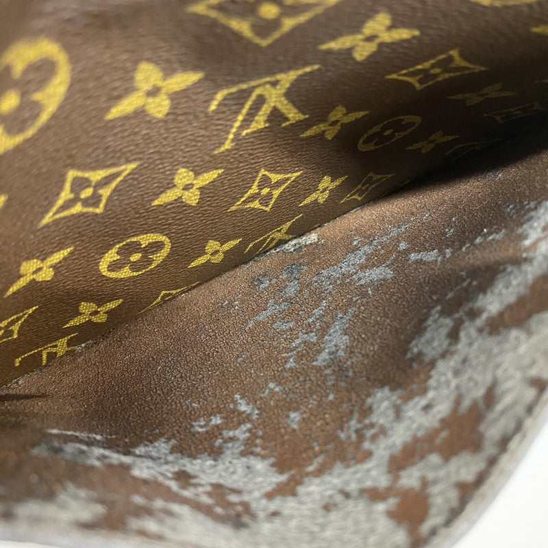 【5pa0890】ルイヴィトン ショルダーバッグ モノグラム サンクルーGM M51242 ブラウン【中古】レディース