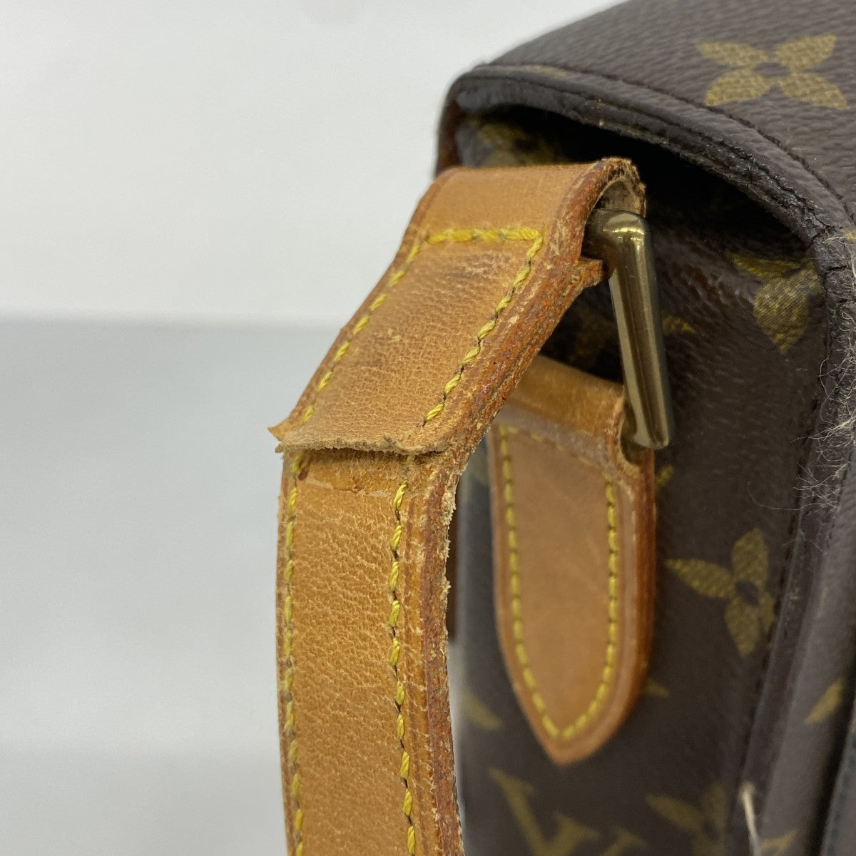 【5pa0890】ルイヴィトン ショルダーバッグ モノグラム サンクルーGM M51242 ブラウン【中古】レディース