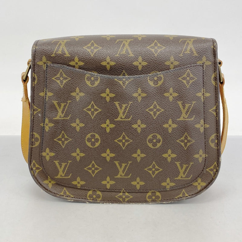 【5pa0890】ルイヴィトン ショルダーバッグ モノグラム サンクルーGM M51242 ブラウン【中古】レディース
