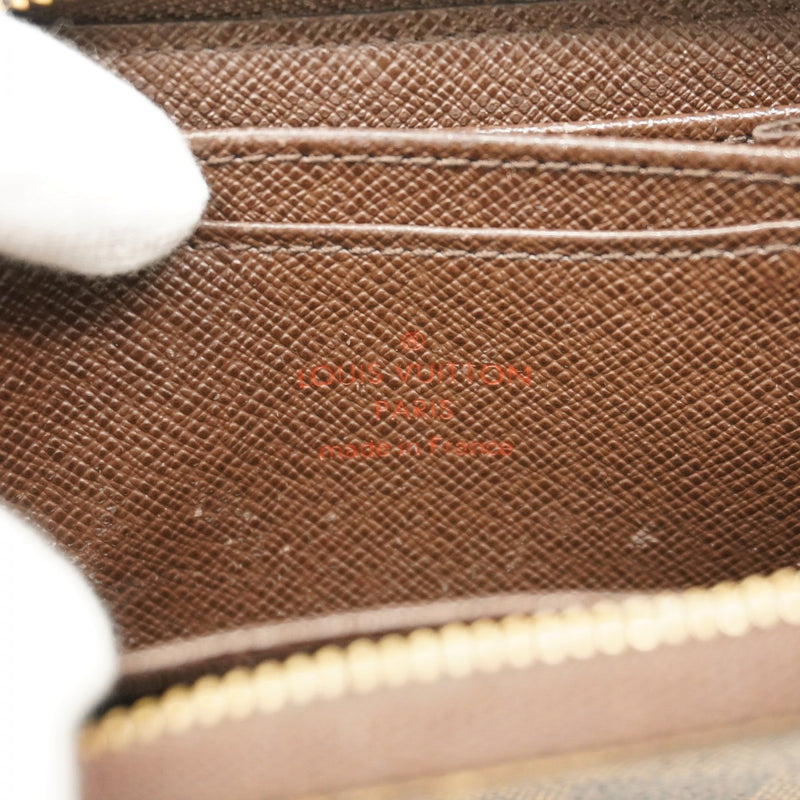 【5pa0895】ルイヴィトン コインケース ダミエ ジッピーコインパース N63070 エベヌ【中古】メンズ レディース ユニセックス