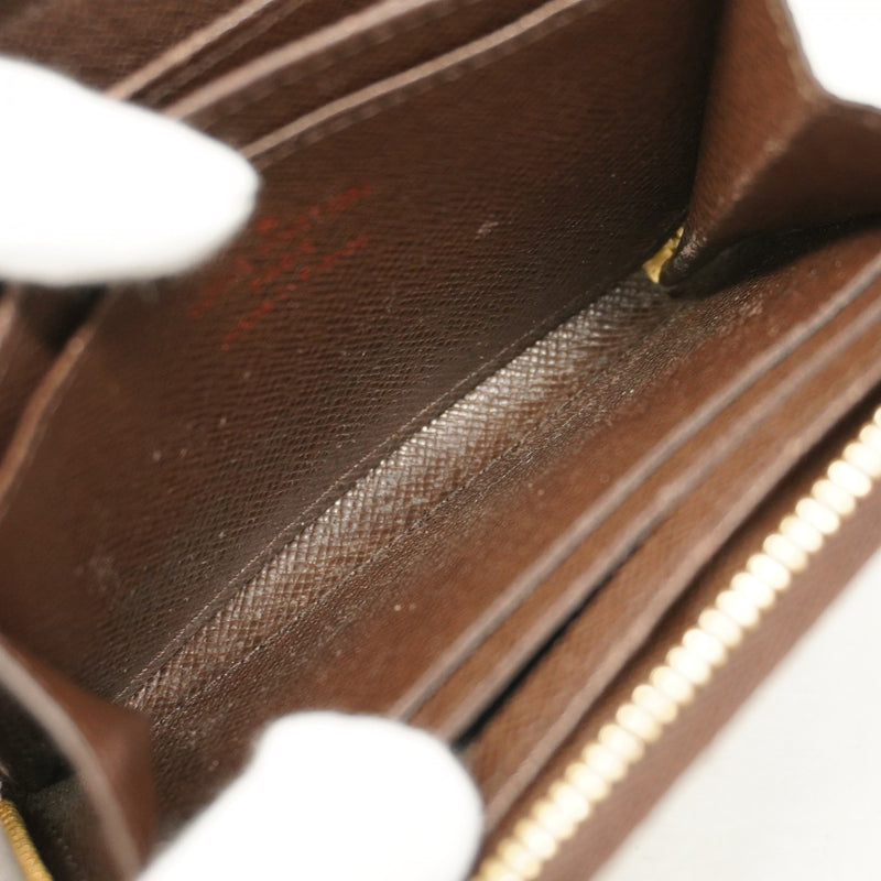 【5pa0895】ルイヴィトン コインケース ダミエ ジッピーコインパース N63070 エベヌ【中古】メンズ レディース ユニセックス