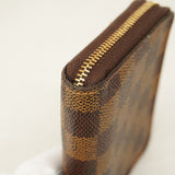 【5pa0895】ルイヴィトン コインケース ダミエ ジッピーコインパース N63070 エベヌ【中古】メンズ レディース ユニセックス