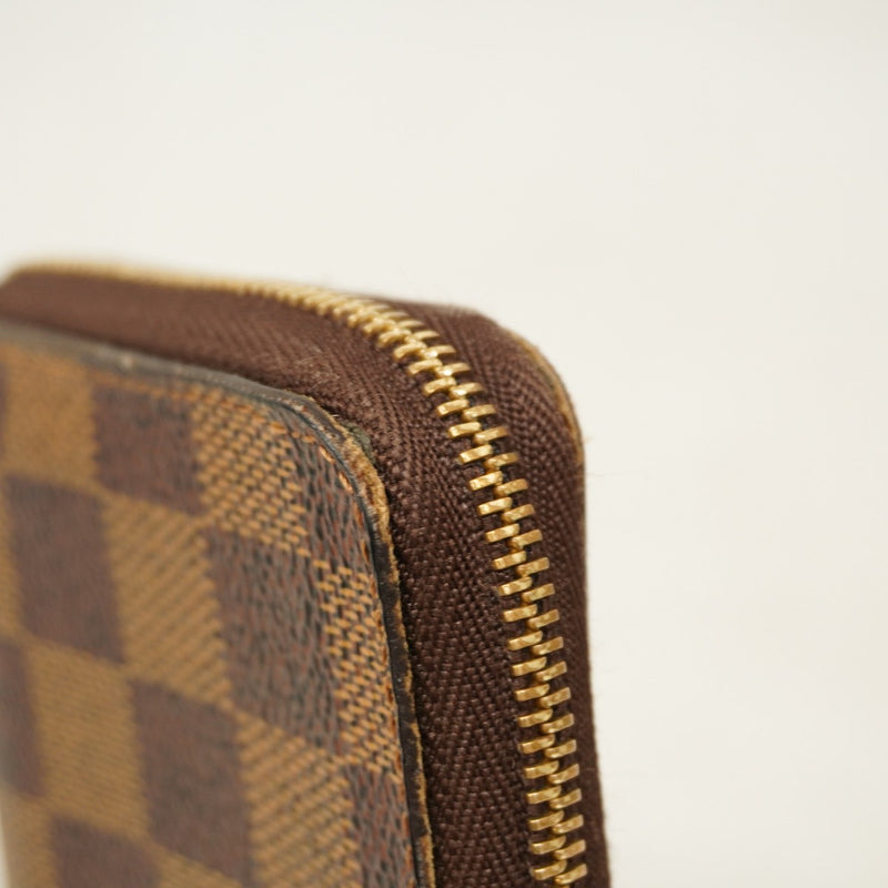 【5pa0895】ルイヴィトン コインケース ダミエ ジッピーコインパース N63070 エベヌ【中古】メンズ レディース ユニセックス