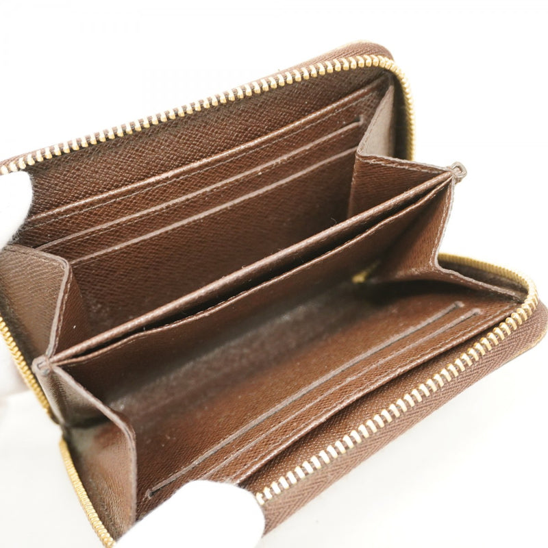 【5pa0895】ルイヴィトン コインケース ダミエ ジッピーコインパース N63070 エベヌ【中古】メンズ レディース ユニセックス