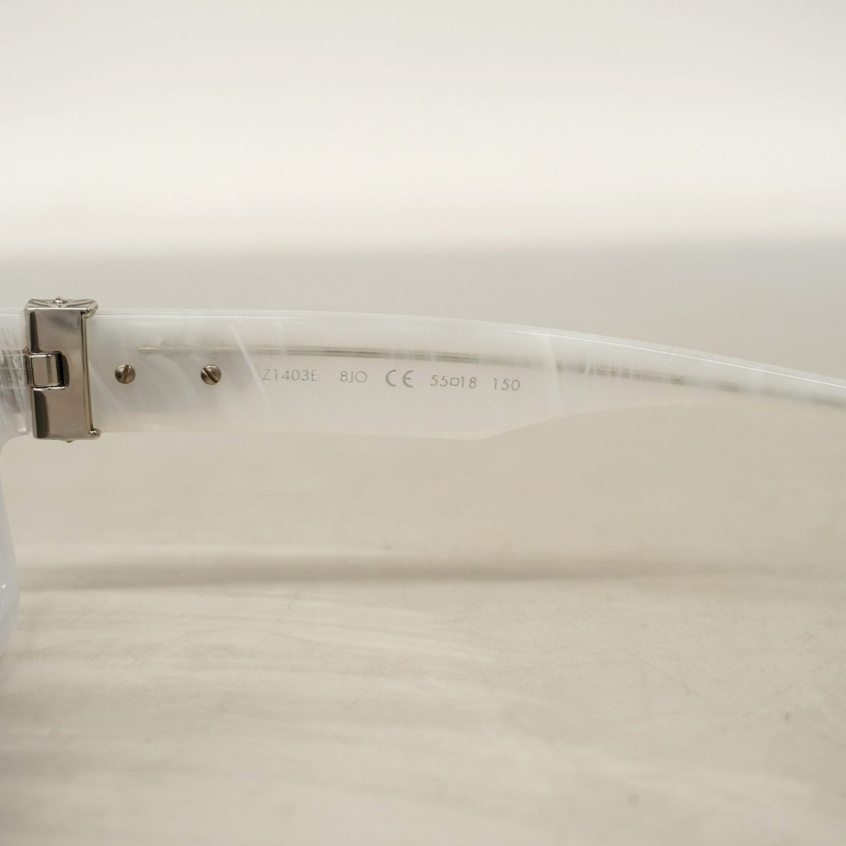 【5pa0896】ルイヴィトン サングラス ジョイストーム Z1403E ホワイト グレー【中古】メンズ レディース ユニセックス