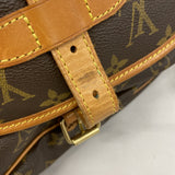 【5pa0911】ルイヴィトン ショルダーバッグ モノグラム ソミュール30 M42256 ブラウン【中古】レディース