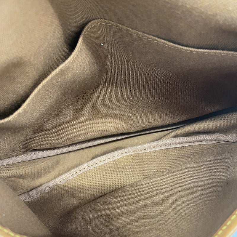 【5pa0911】ルイヴィトン ショルダーバッグ モノグラム ソミュール30 M42256 ブラウン【中古】レディース