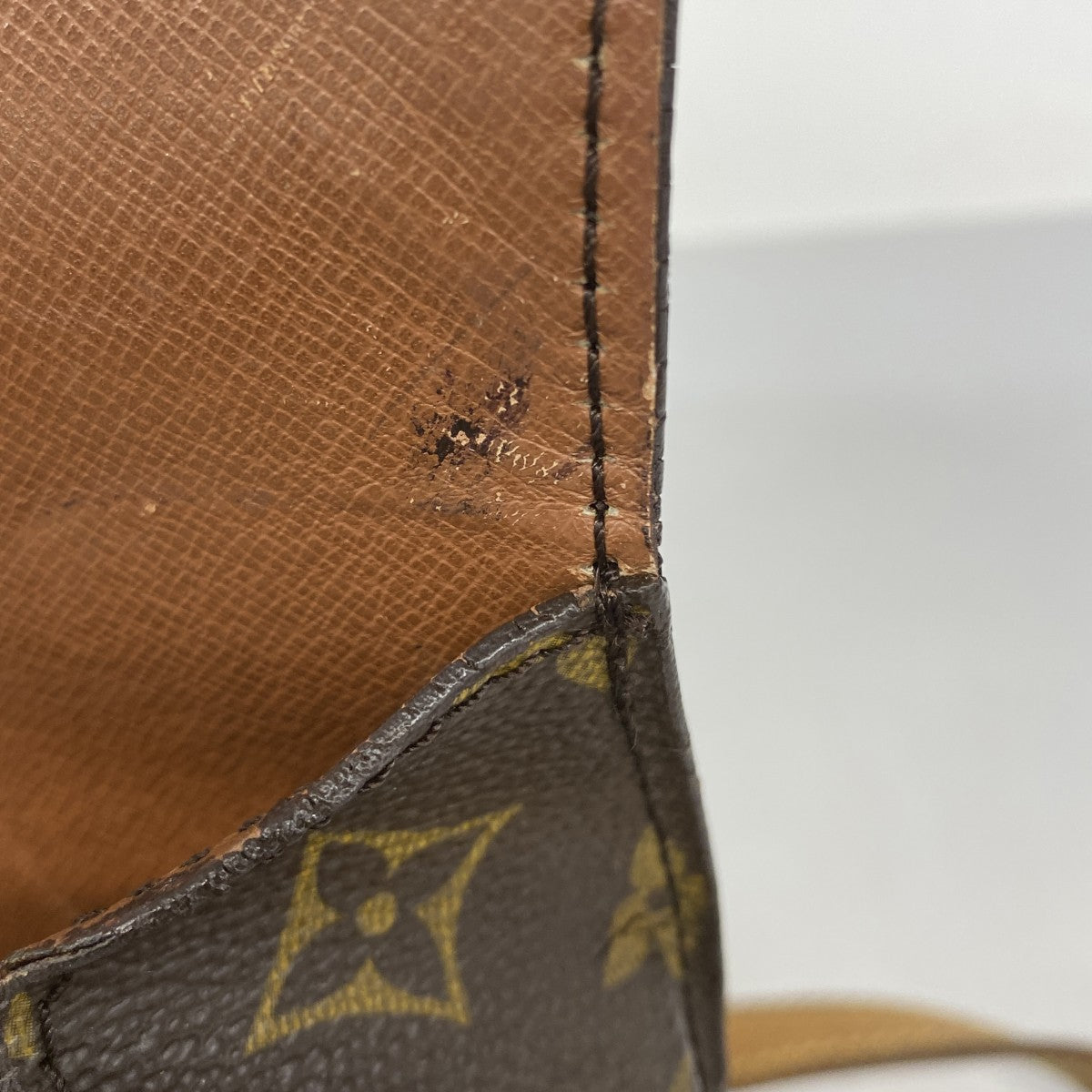 【5pa0913】ルイヴィトン ショルダーバッグ モノグラム ミニサンクルー M51244 ブラウン【中古】レディース