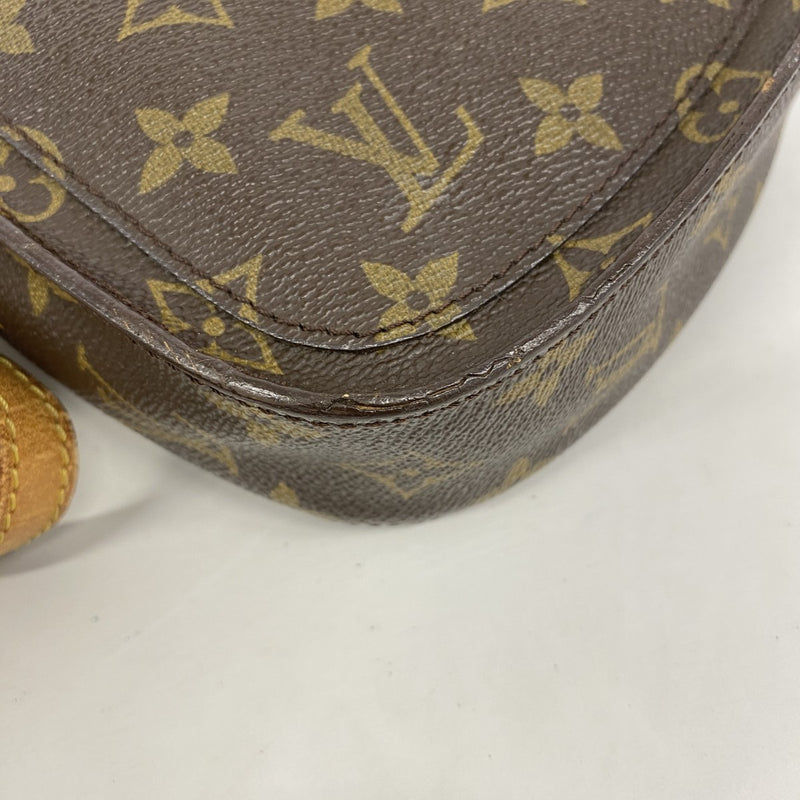 【5pa0913】ルイヴィトン ショルダーバッグ モノグラム ミニサンクルー M51244 ブラウン【中古】レディース