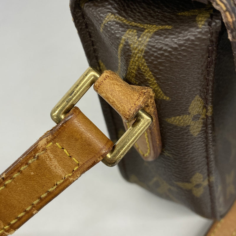 【5pa0913】ルイヴィトン ショルダーバッグ モノグラム ミニサンクルー M51244 ブラウン【中古】レディース