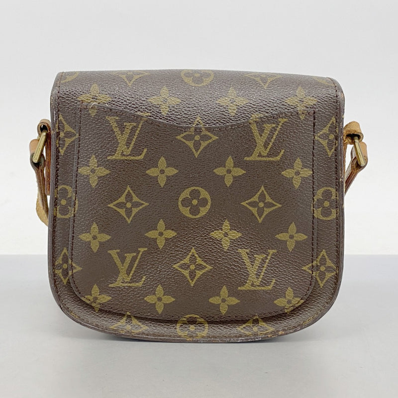 【5pa0913】ルイヴィトン ショルダーバッグ モノグラム ミニサンクルー M51244 ブラウン【中古】レディース