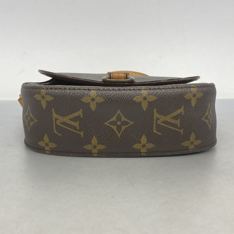 【5pa0913】ルイヴィトン ショルダーバッグ モノグラム ミニサンクルー M51244 ブラウン【中古】レディース