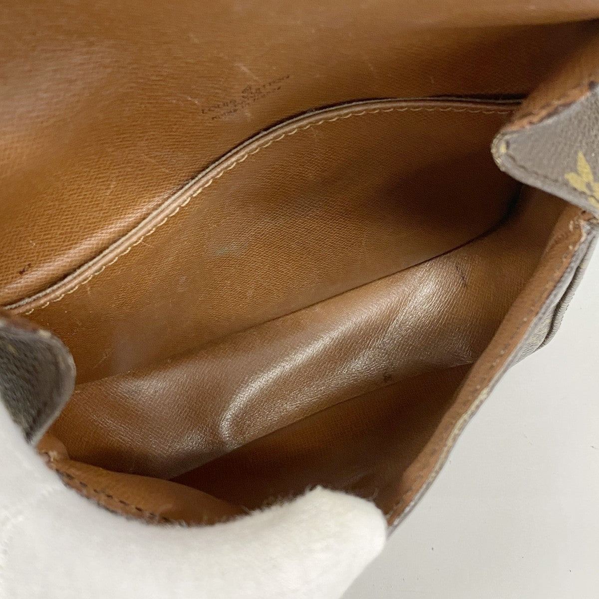 【5pa0913】ルイヴィトン ショルダーバッグ モノグラム ミニサンクルー M51244 ブラウン【中古】レディース