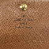 【5pa0914】ルイヴィトン 財布 モノグラム ポルトモネビエトレゾール M61730 ブラウン【中古】レディース