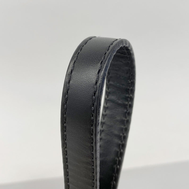 【5pa0916】セリーヌ クラッチバッグ マカダム PVC ブラック ブラウン ゴールド金具【中古】メンズ