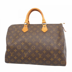 【5pa0919】ルイヴィトン ハンドバッグ モノグラム スピーディ35 M41107 ブラウン【中古】レディース