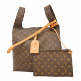 【5pa0938-h】ルイヴィトン ハンドバッグ モノグラム アトランティスGM M46817 ブラウン 2wayバッグ【中古】レディース