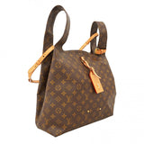 【5pa0938-h】ルイヴィトン ハンドバッグ モノグラム アトランティスGM M46817 ブラウン 2wayバッグ【中古】レディース