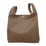 【5pa0938-h】ルイヴィトン ハンドバッグ モノグラム アトランティスGM M46817 ブラウン 2wayバッグ【中古】レディース