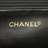 【5pa0953-h】シャネル リュック・デイパック キャビアスキン ブラック ゴールド金具【中古】レディース