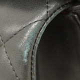 【5pa0954-h】シャネル トートバッグ カンボン マルチポケット ラムスキン ブラック シルバー金具【中古】レディース