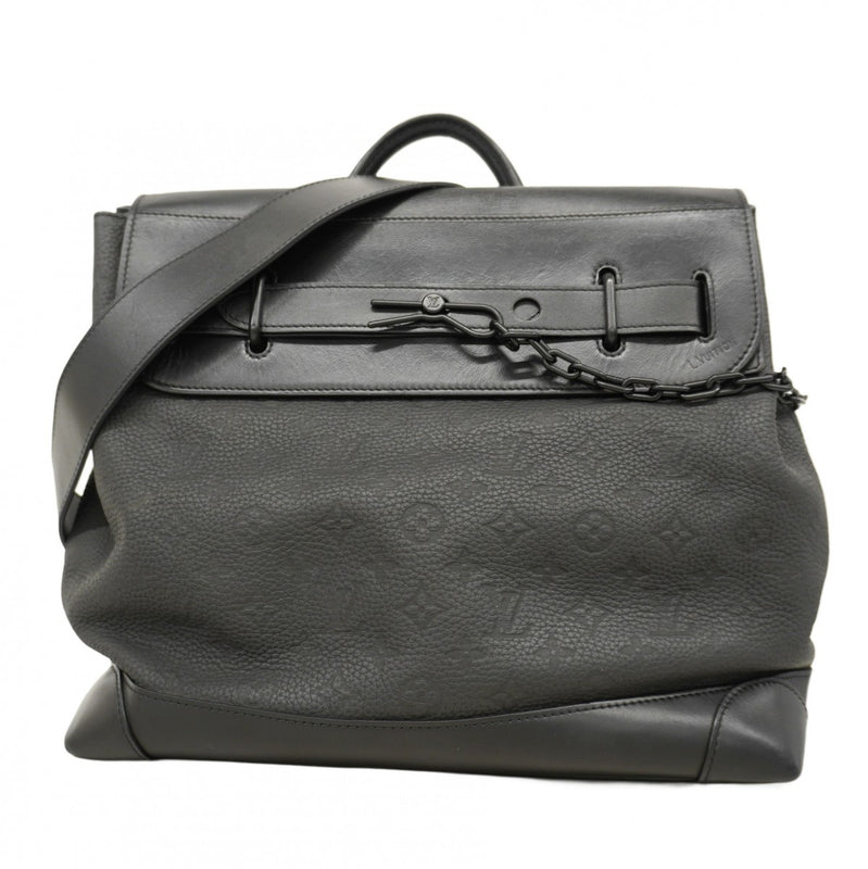 【5pa0956-h】ルイヴィトン ハンドバッグ トリヨン スティーマーPM M55701 ブラック 2wayバッグ【中古】メンズ