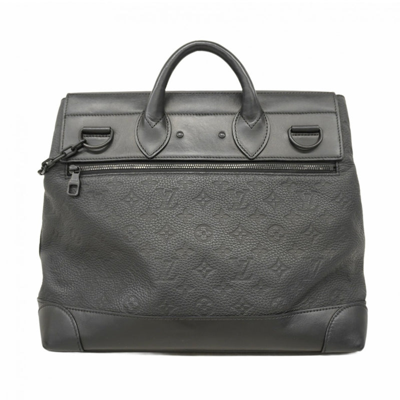 【5pa0956-h】ルイヴィトン ハンドバッグ トリヨン スティーマーPM M55701 ブラック 2wayバッグ【中古】メンズ