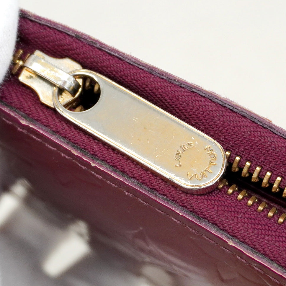 【5pa0971-h】ルイヴィトン 長財布 ヴェルニ ジッピーウォレット M93575 ヴィオレット【中古】レディース