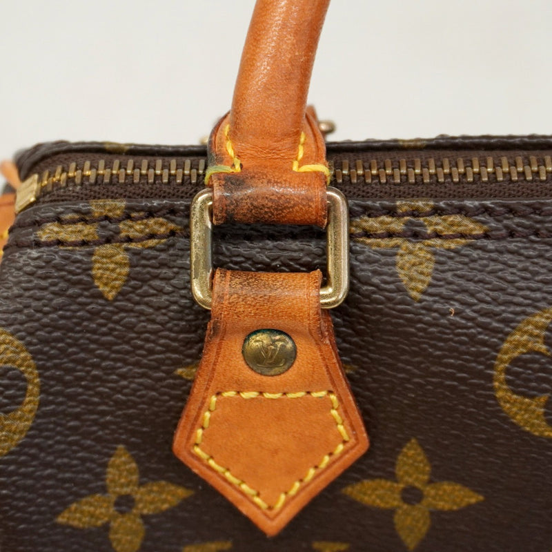 【5pa0972-h】ルイヴィトン ハンドバッグ モノグラム ミニスピーディ M41534 ブラウン【中古】レディース