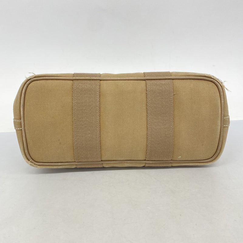 【5pa0984】エルメス トートバッグ ヴァルパライソPM トワルシェブロン エトゥープ シルバー金具【中古】レディース