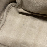 【5pa0984】エルメス トートバッグ ヴァルパライソPM トワルシェブロン エトゥープ シルバー金具【中古】レディース