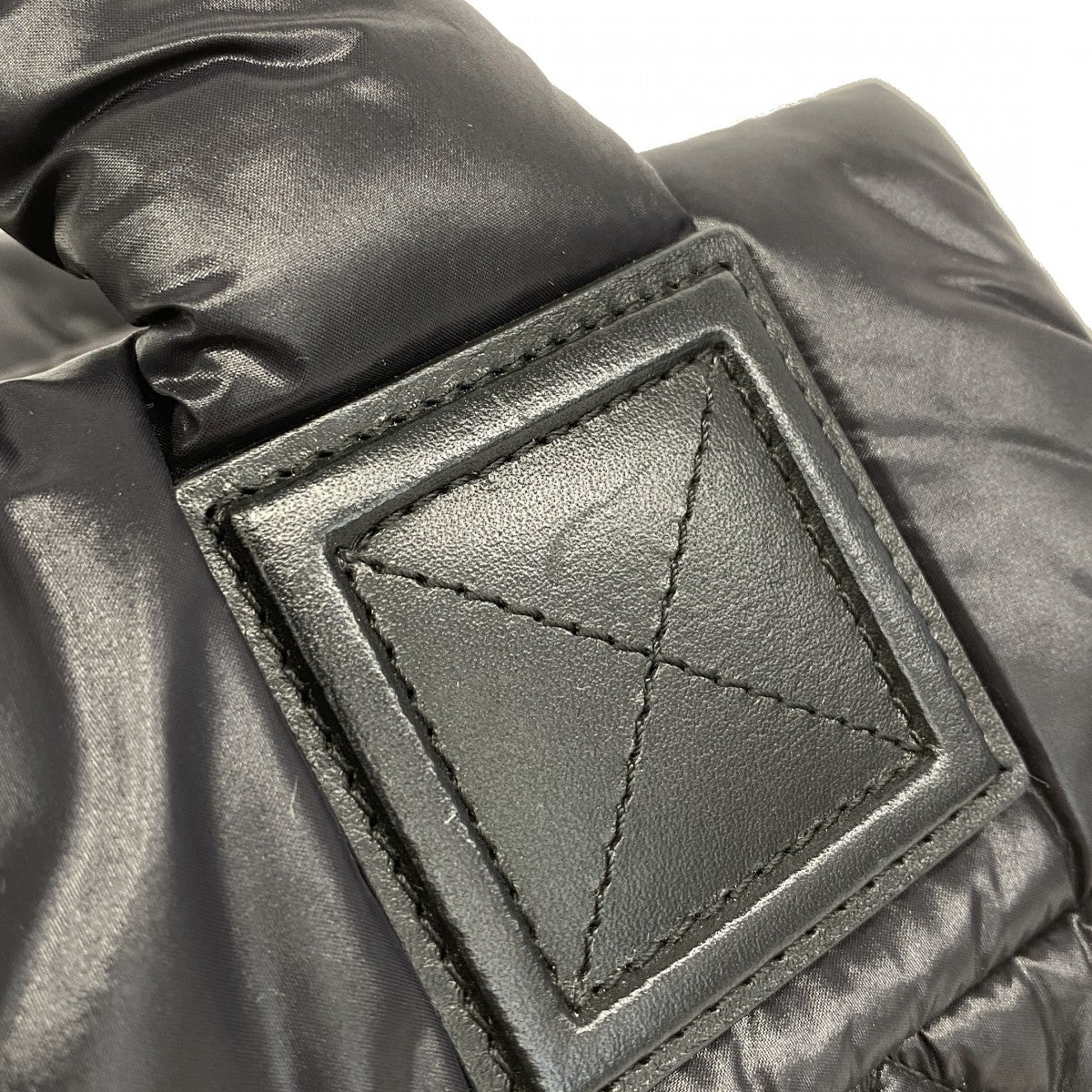 【5pa0985】シャネル ハンドバッグ コココクーン ナイロン ブラック シルバー金具【中古】レディース